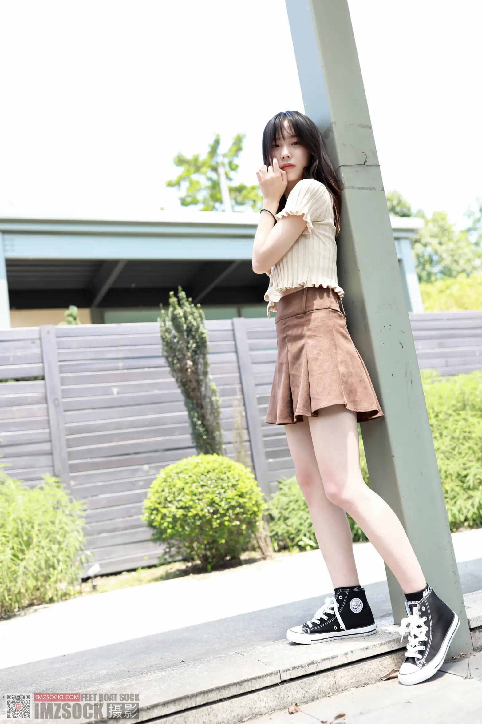 [Mzsock] Love beautiful feet NO.119 cocoa#[74P]-9