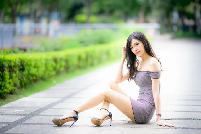 [Mzsock] NO.224 Bao Stockings and High Heels Beautiful Legs Outdoor Shot street photography#[79P]-60